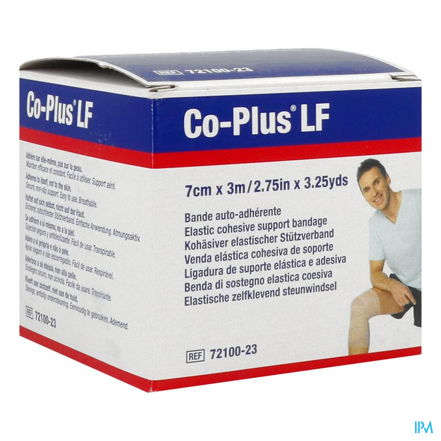 produit Co Plus Sans Latex Bande Cohesive 3m X 7cm Chair