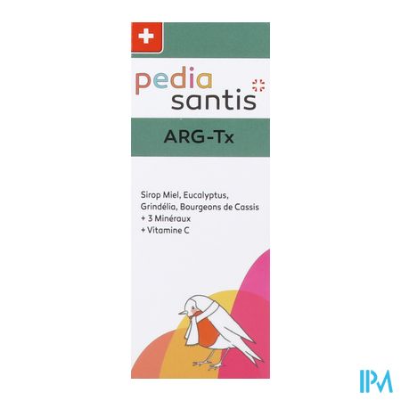 vignette Santis Pediasantis Arg Tx Sirop 100ml