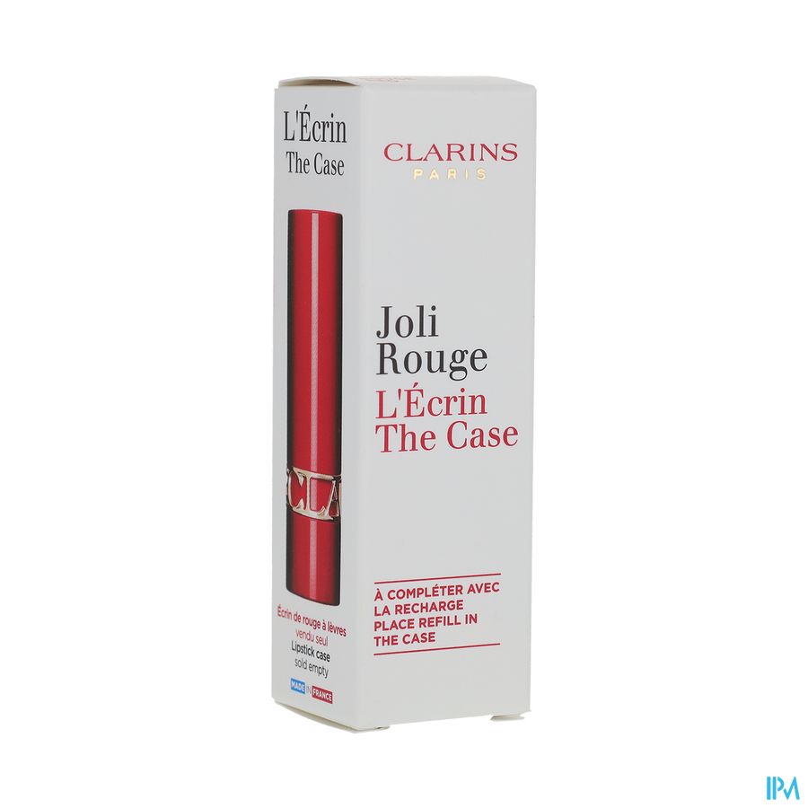 vignette Clarins Joli Rouge Ecrin Rechargeable Pour Rouge A Levres Rouge