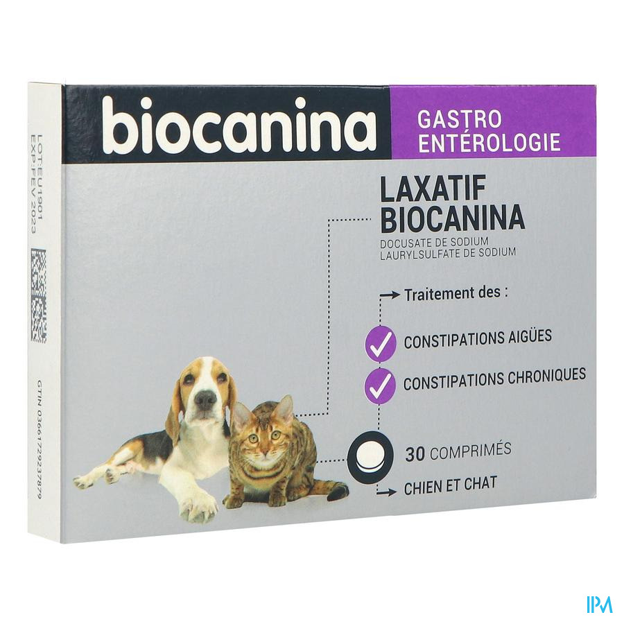 vignette Laxatif Comprime Chien Chat 30