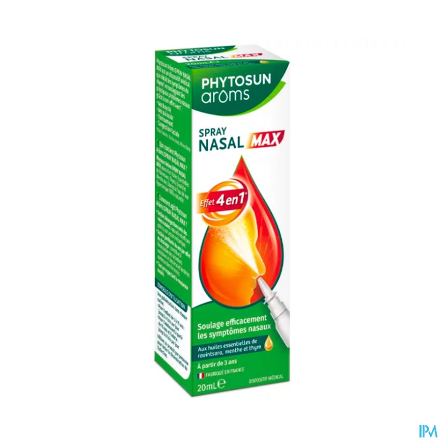 vignette PHYTOSUN AROMS SPR NASAL DECONG MAX 20ML