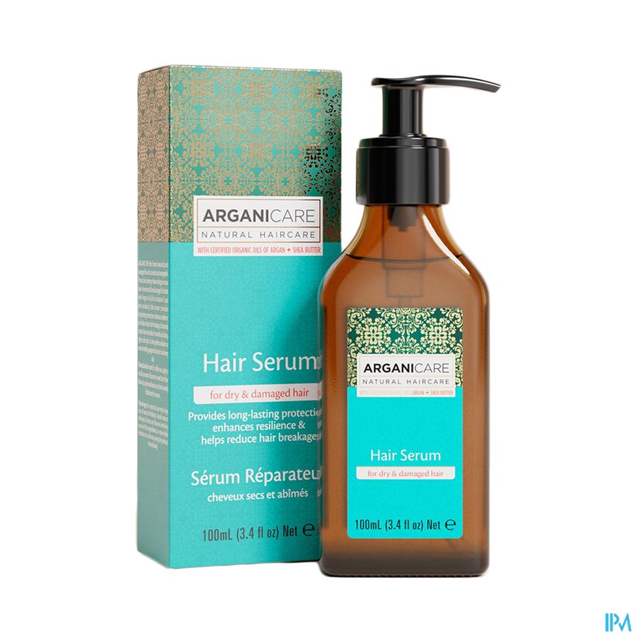 vignette ARGANICARE SER ARGAN CHEV SECS&amp;ABIM 100ML