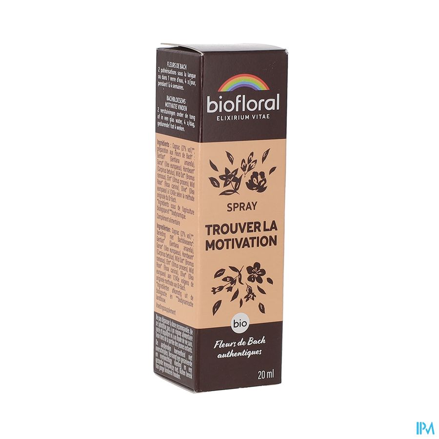 produit BIOFLORAL TROUVER LA MOTIVATION BIO 20ML