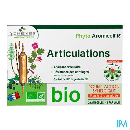 vignette 3chenes Phyto Aromicell&#039;r Bio Ampoule Articulations 10ml 20