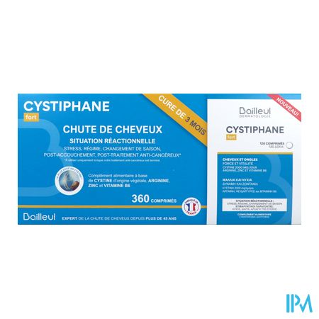 vignette Cystiphane Fort Cheveux Et Ongles Comprime 120 X3