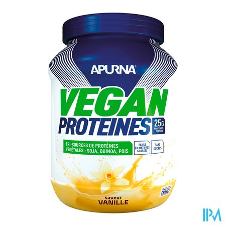vignette Apurna Vegan Proteine Vanille Poudre 660g