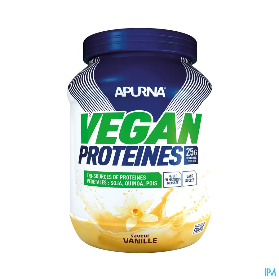 vignette Apurna Vegan Proteine Vanille Poudre 660g