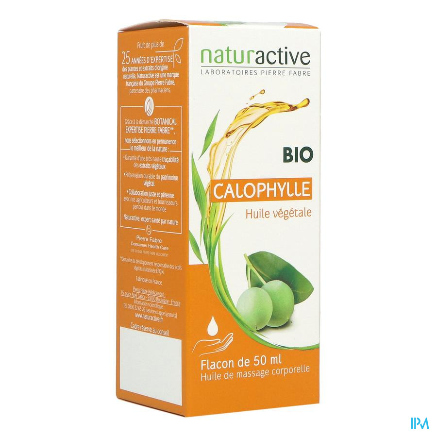 vignette Naturactive Huile Vegetale Bio Calophylle 50ml