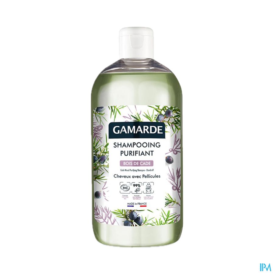 vignette GAMARDE SHP PURIFIANT BOIS CADE FL500ML