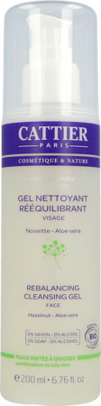 vignette Cattier Vague De Purete Gel Nettoyant Reequilibrant Bio 200ml