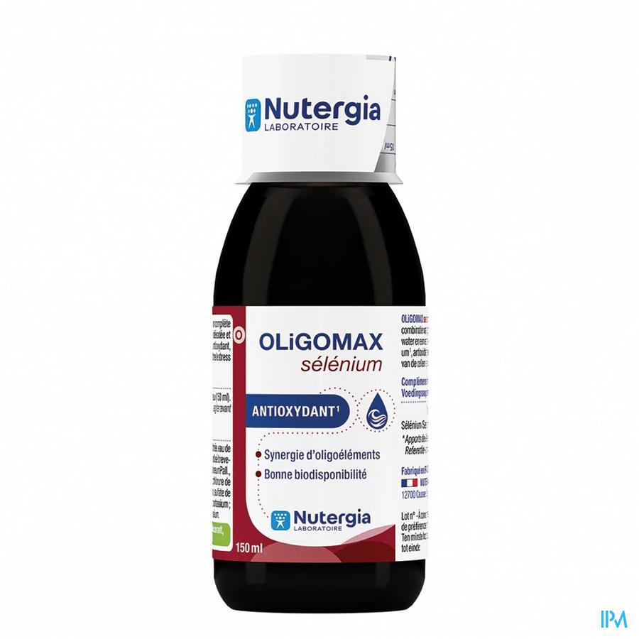 vignette Nutergia Oligomax Selenium Solution Buvable 150ml