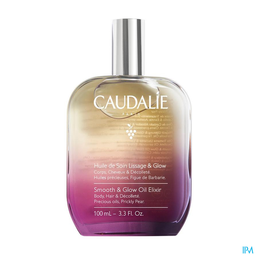 produit Caudalie Huile De Soin Lissage Glow 100ml