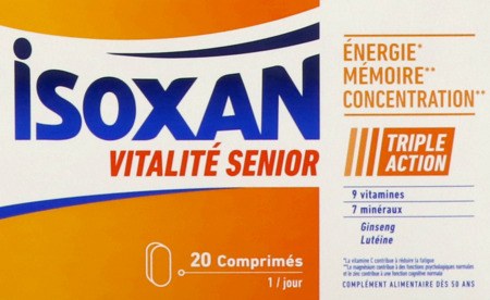 produit Isoxan Vitalite Senior Comprime 20
