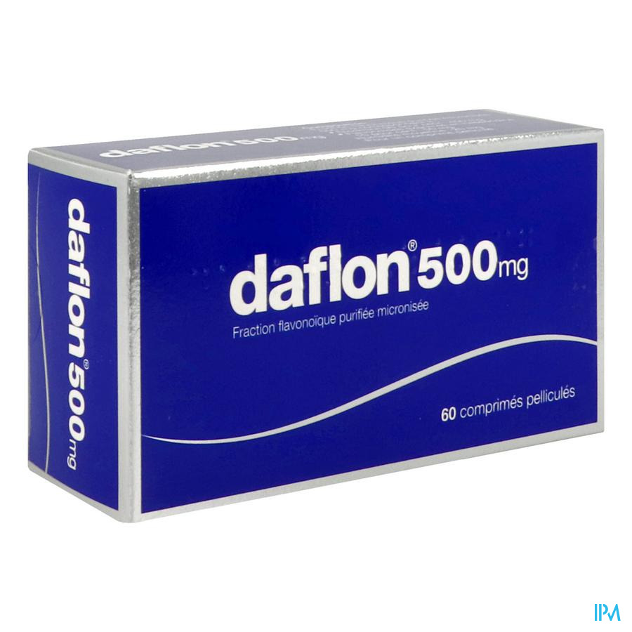 vignette DAFLON 500MG CPR 60
