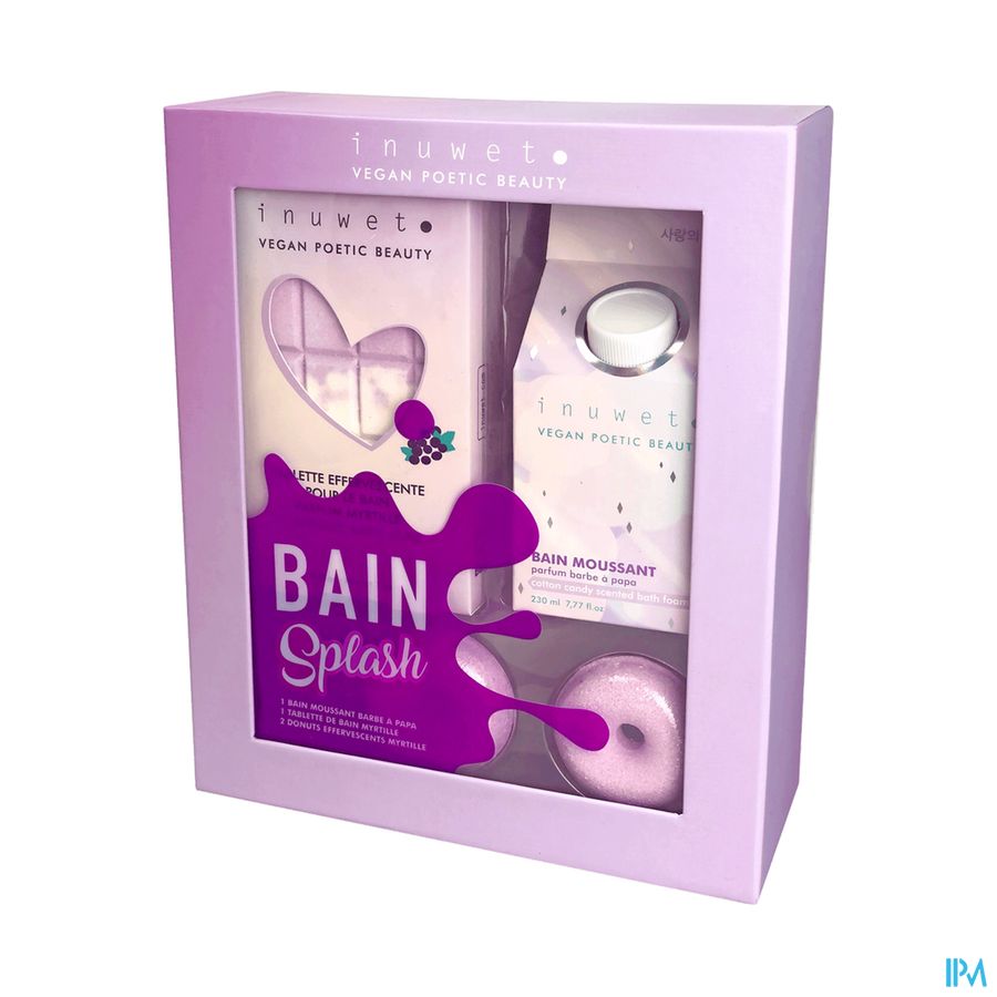 produit INUWET COFF BAIN SPLASH MYRTILLE
