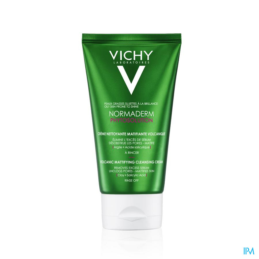 vignette Vichy Normaderm Phytosolution Creme Nettoyante Matifiante 125ml