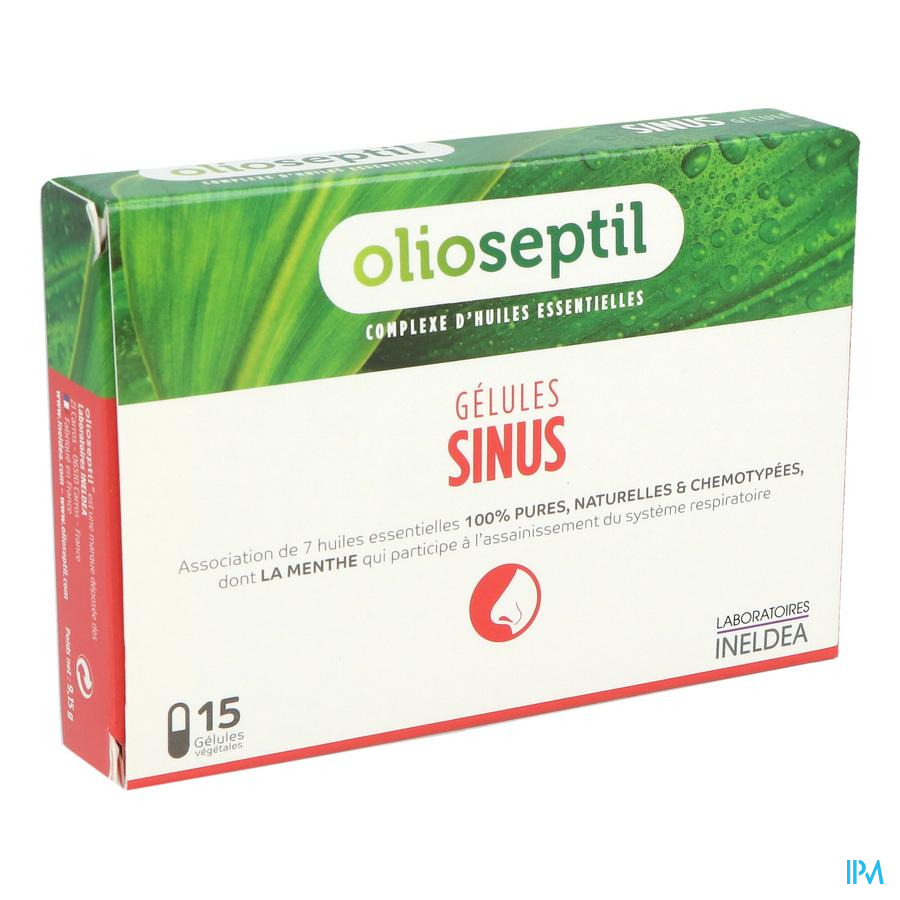 vignette Olioseptil Sinus Gelule 15