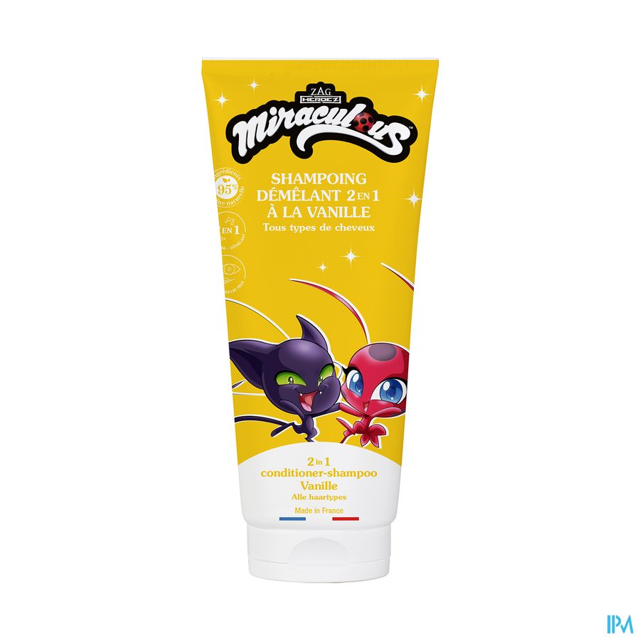 vignette Le Comptoir Du Bain Shampooing Demelant Miraculous Vanille Tb 200ml