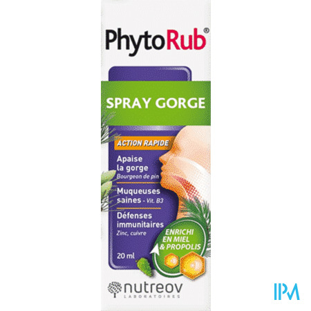 vignette PHYTORUB SPRAY GORGE FLACON 20ML