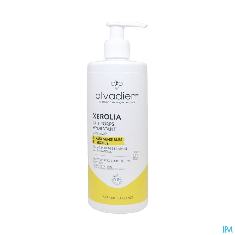 produit ALVADIEM XEROLIA LAIT CORPS 400ML