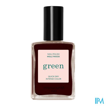 vignette Manucurist Green Vernis A Ongles Hollyhock 15ml