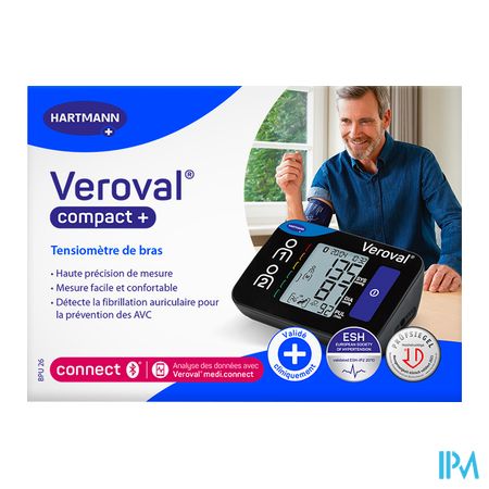 vignette Hartmann Veroval Tensiometre Compact+ Bras Bpu26