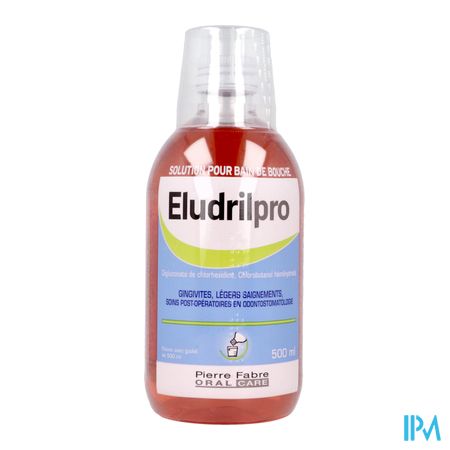 vignette Eludril Pro Solution Pour Bain De Bouche 500ml