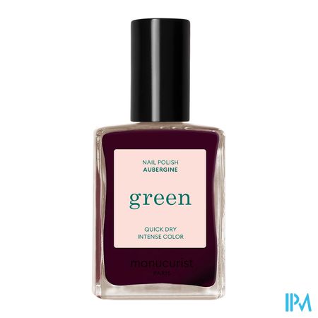 vignette MANUCURIST VAO GREEN AUBERGINE15ML