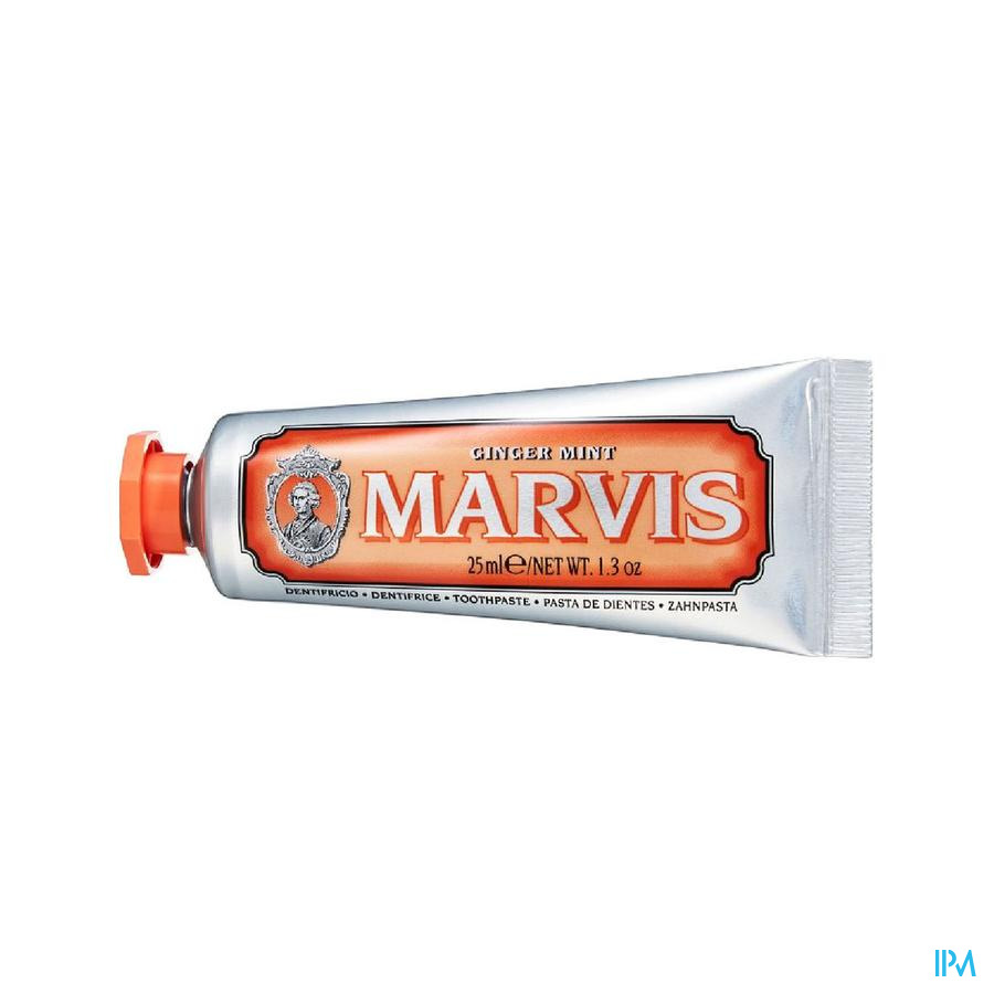 vignette Marvis Orange Dentifrice Gingembre Menthe 25ml