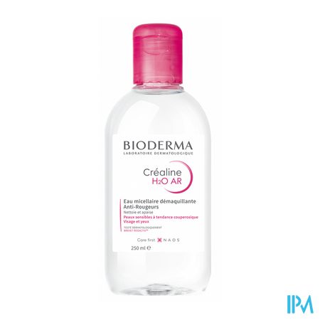 vignette Bioderma Crealine H2o Ar Eau Micellaire Demaquillante Antirougeurs 250ml 1euro