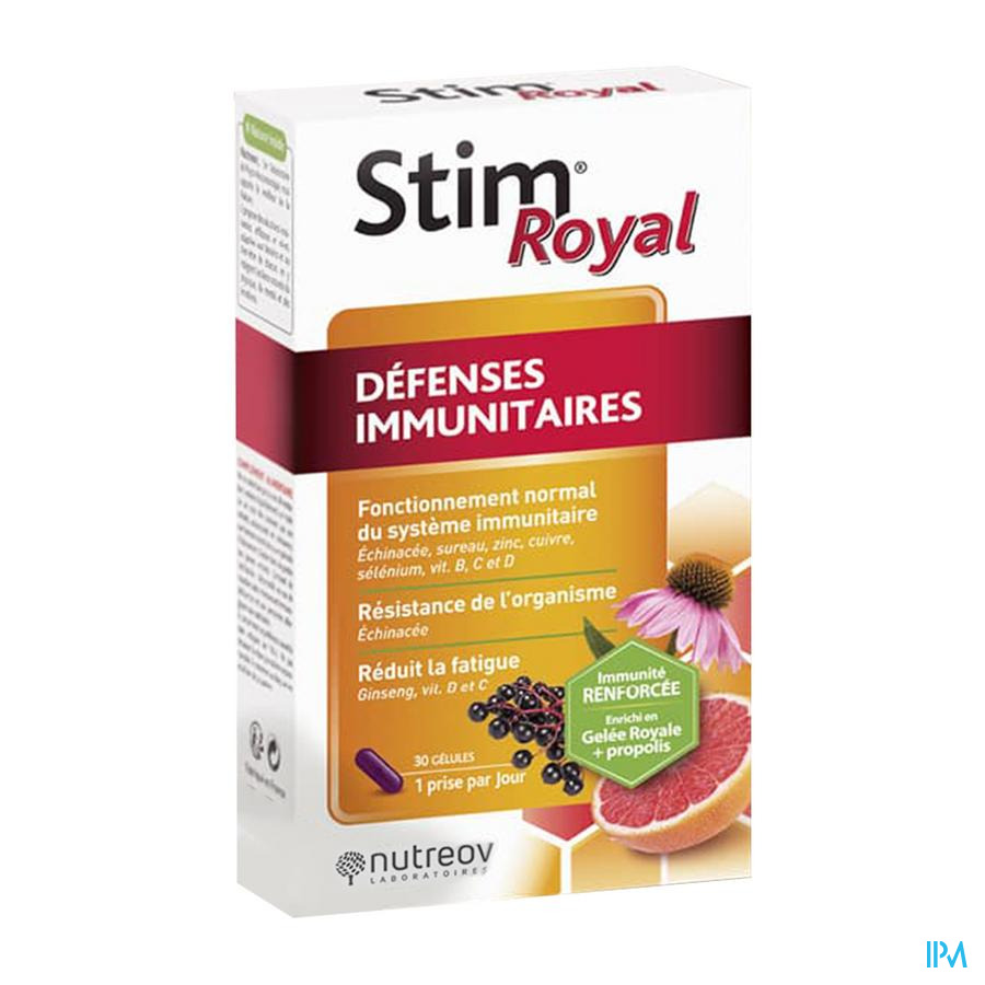 produit NUTREOV STIM ROYAL IMMUNITE VITALIT CPR60