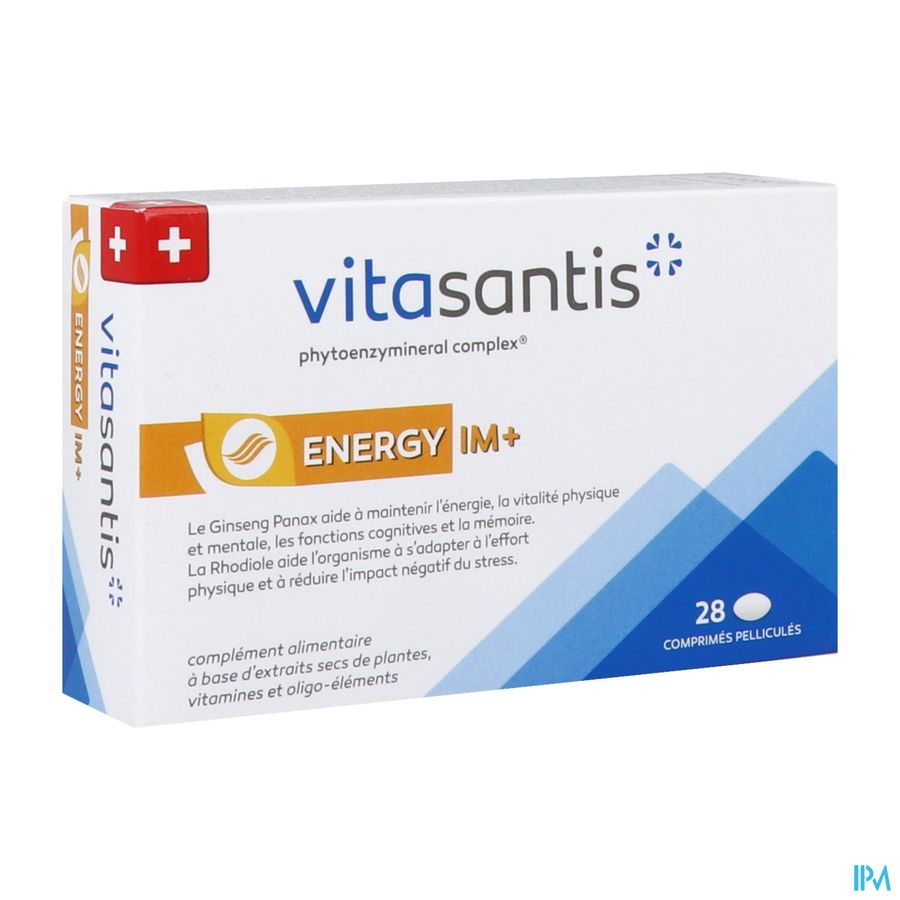 produit VITASANTIS ENERGY IM+ CPR BT28