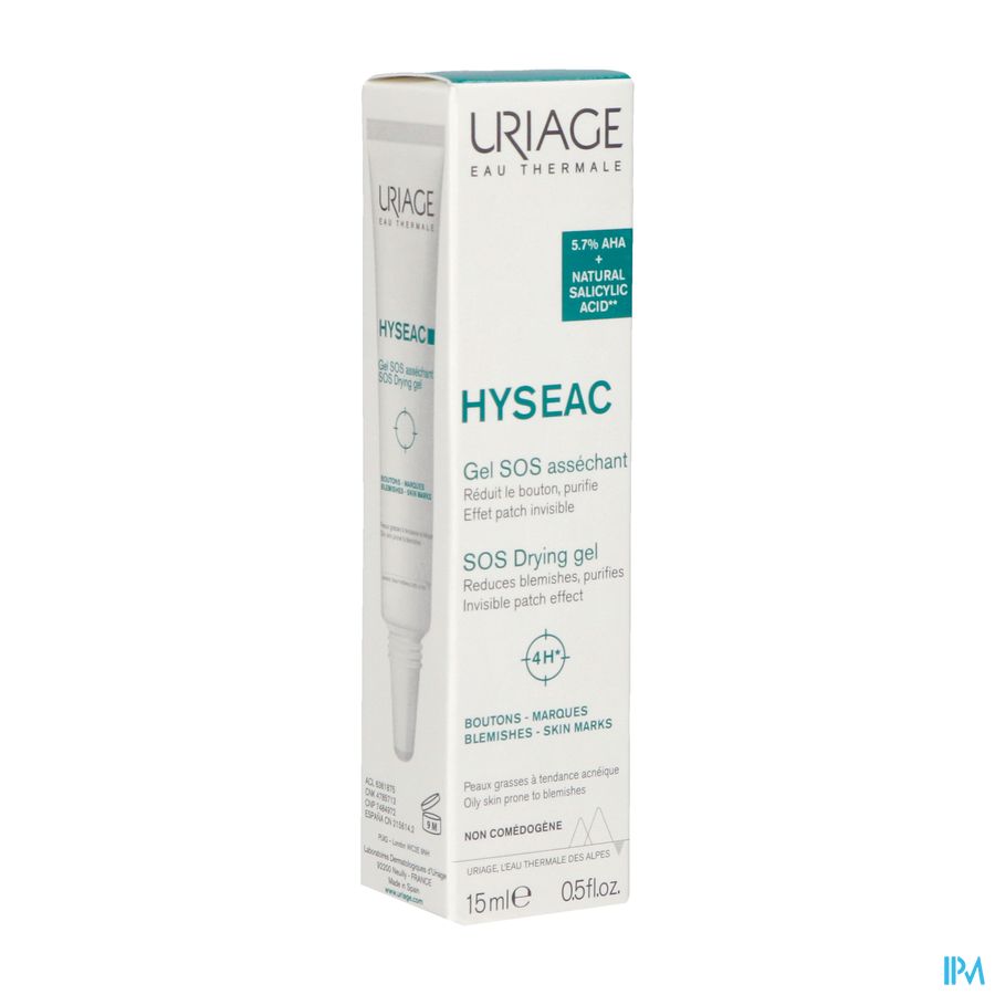 vignette URIAGE HYSEAC GEL SOS 15ML