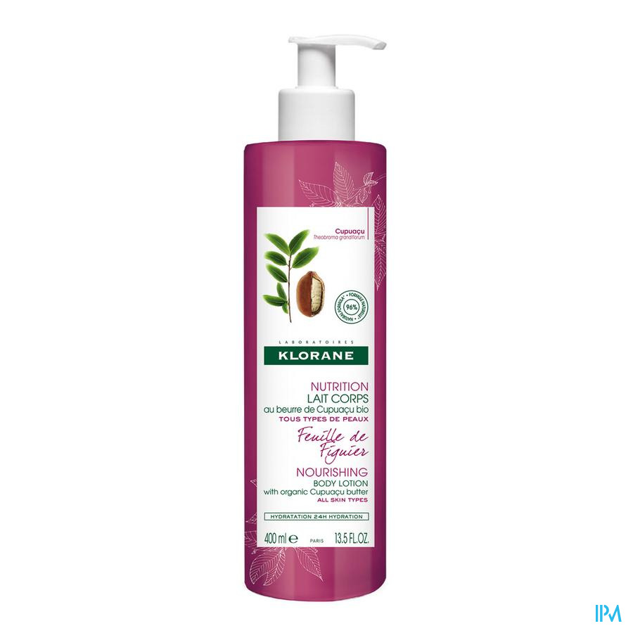 vignette KLORANE LAIT CORP FEUIL FIGU 400ML