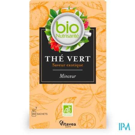 vignette Vitavea Bionutrisante The Vert Fruits Exotiques Sachet 20