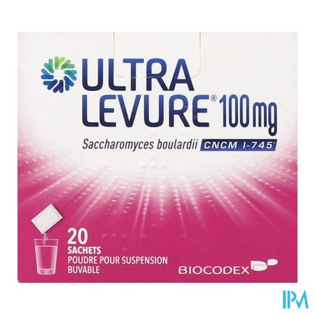 vignette ULTRA LEVURE 100MG SACHET 20