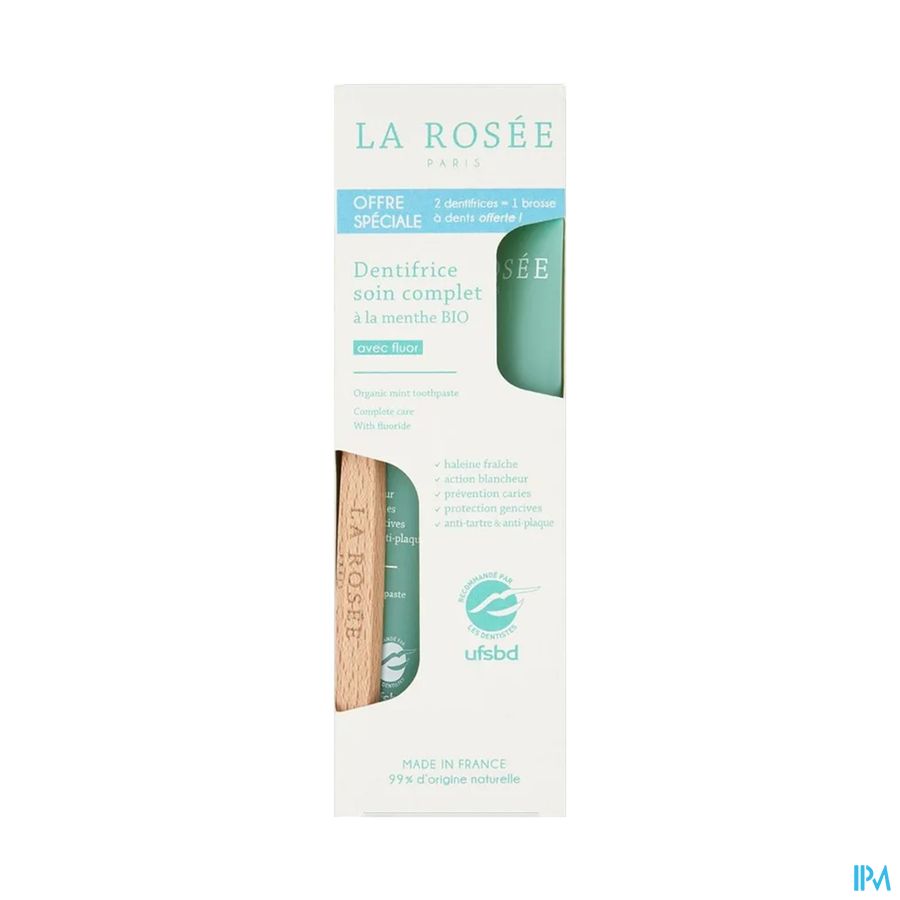 vignette LA ROSEE KIT DENTIFRICE ET BAD COPACKES