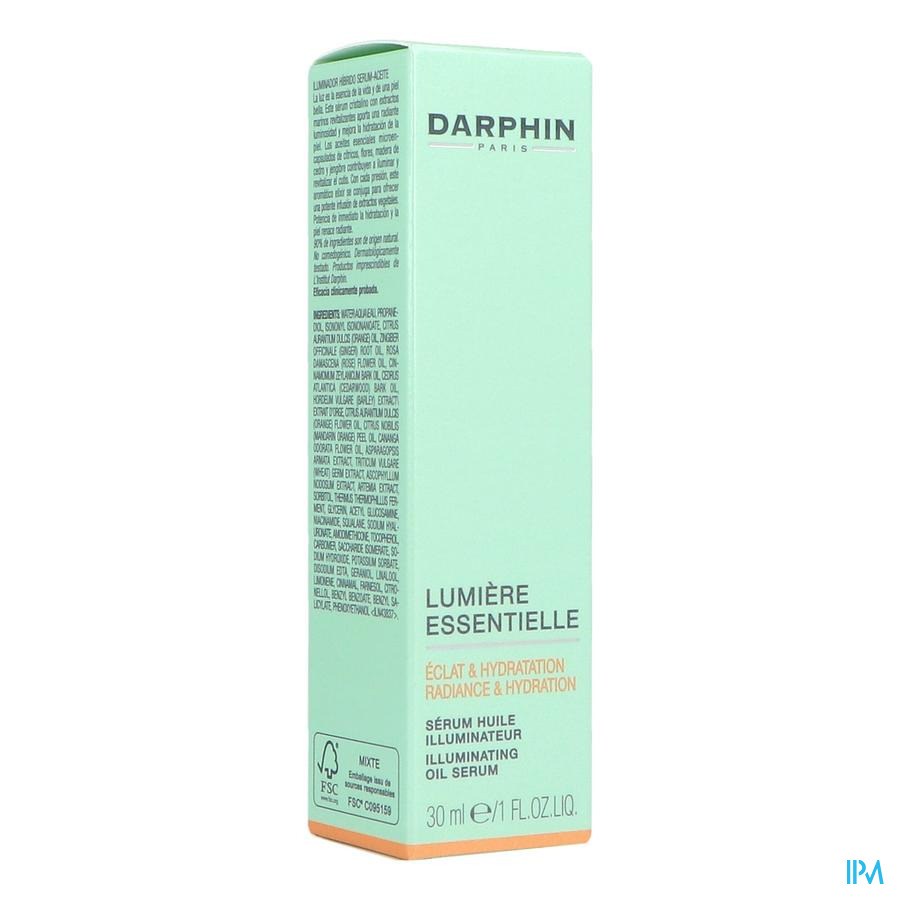 vignette DARPHIN LUMIERE ESS SERUM/HLE 30ML