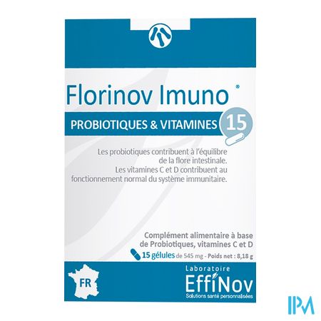 produit Effinov Florinov Imuno Gelule 15