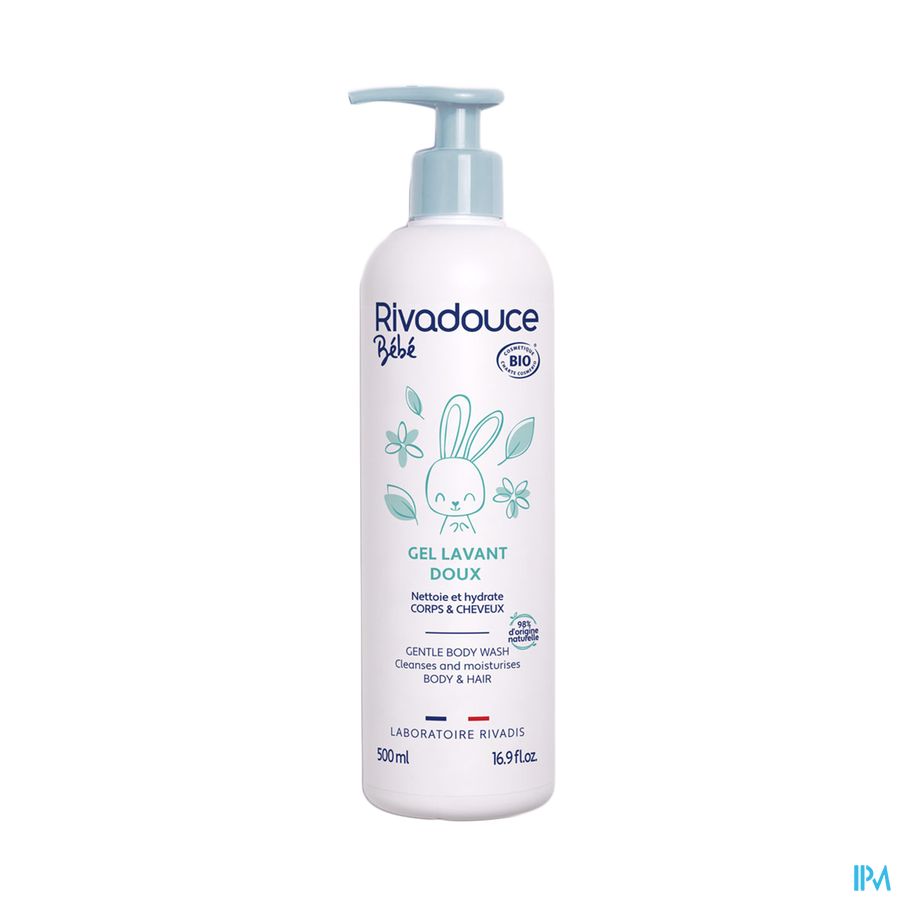 produit RIVADOUCE BB BIO GEL DOUX LAVANT FL500ML