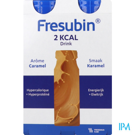 produit Fresubin 2kcal Drink Caramel 200ml X4