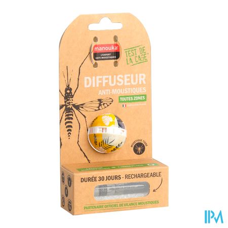 vignette Manouka Diffuseur Boule Antimoustiques Avec Recharge