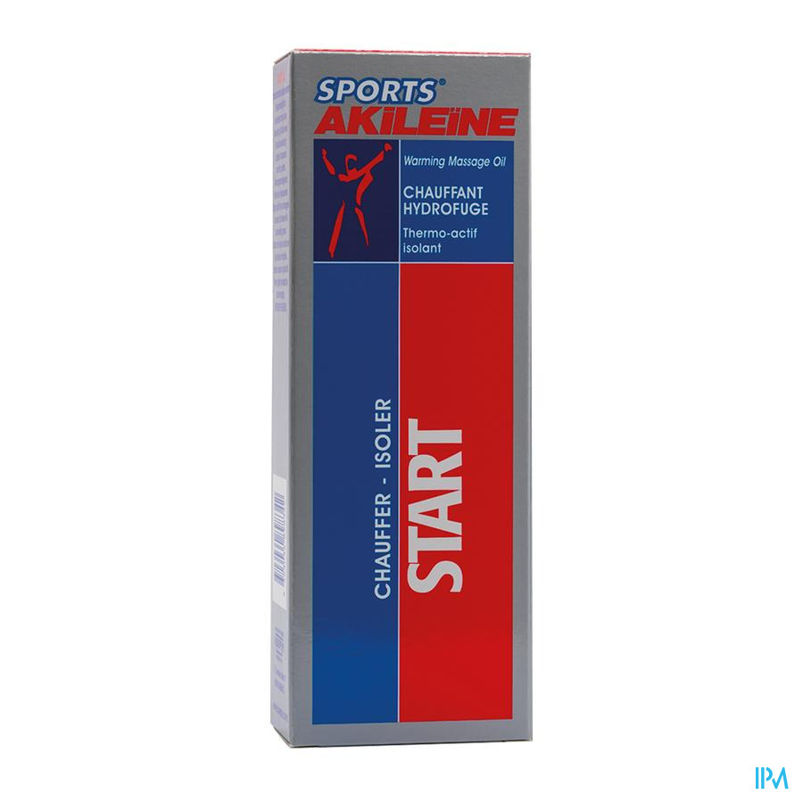 vignette Akileine Sports Start Huile Chauffante Hydrofuge 200ml