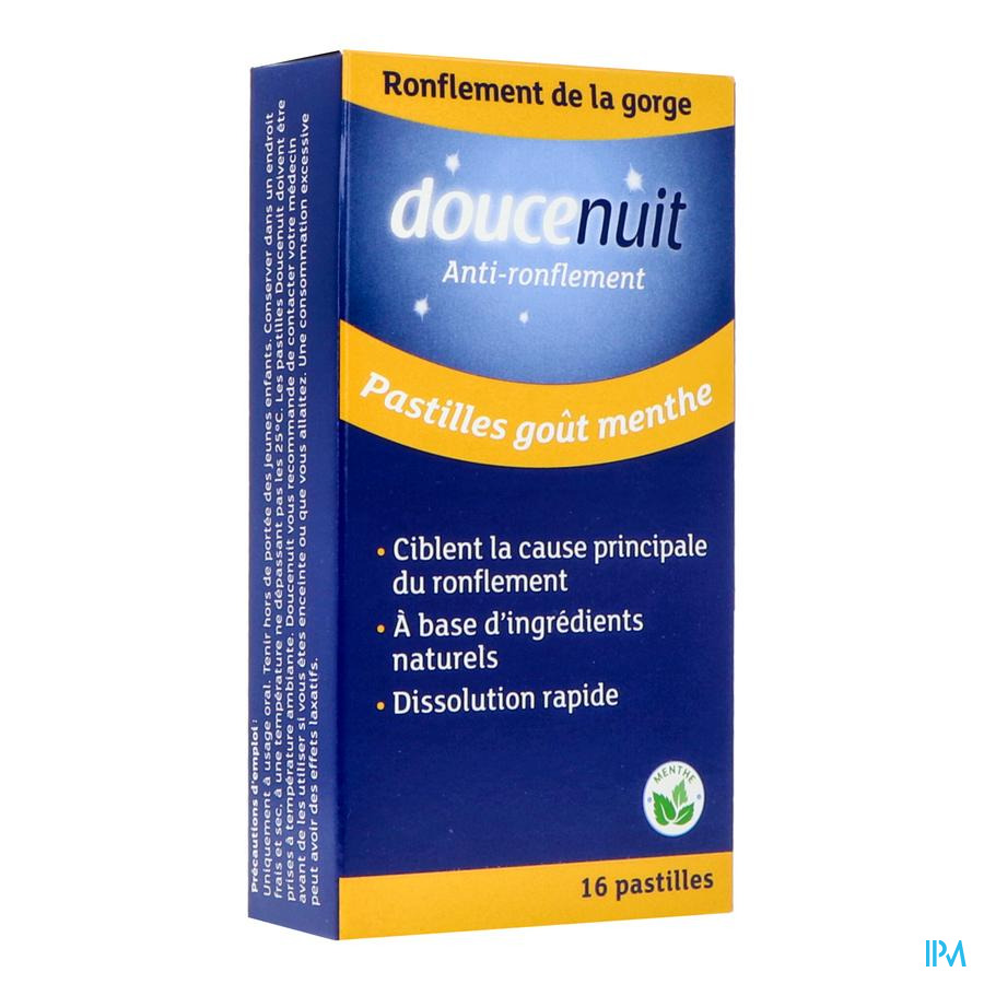 produit Douce Nuit Double Action Pastille Menthe 16