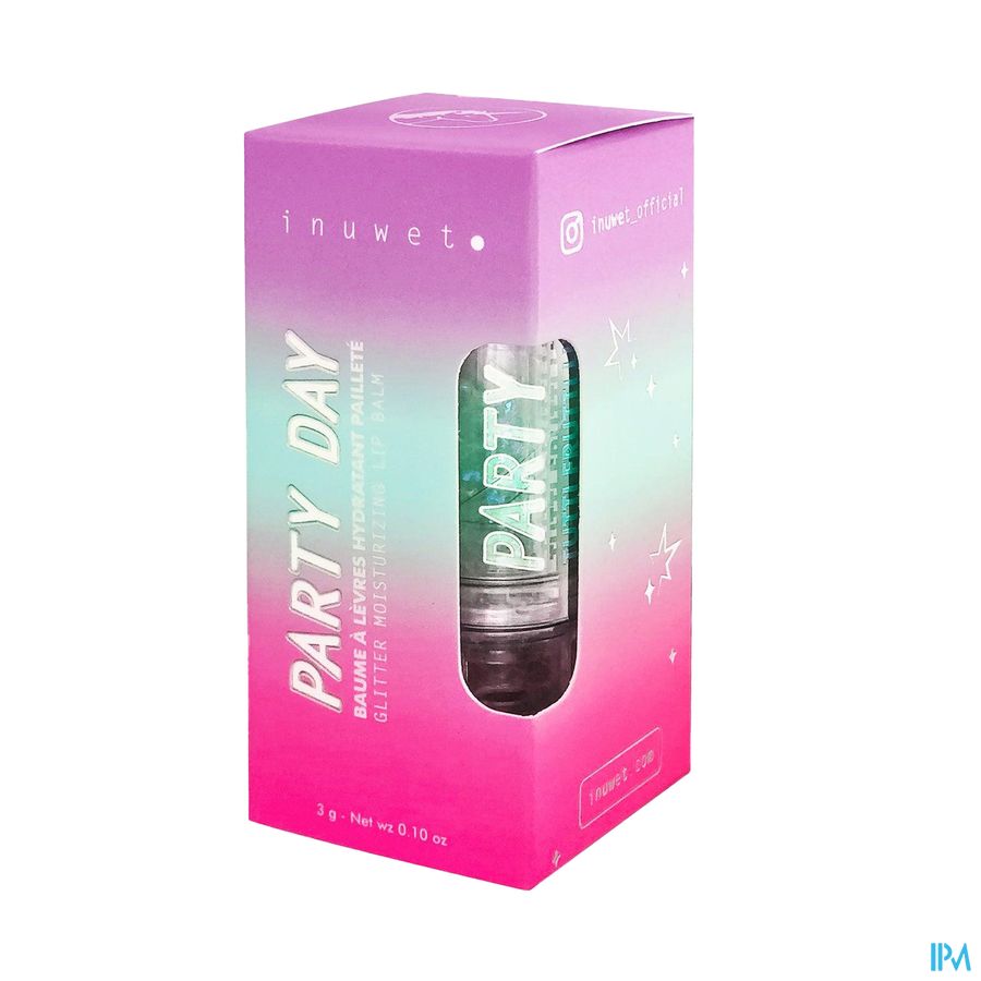 produit INUWET BAUME LEV PAILLETEE "PARTY DAY"