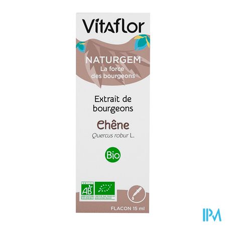 vignette Vitaflor Naturgem Extrait Bourgeon Bio Chene 15ml