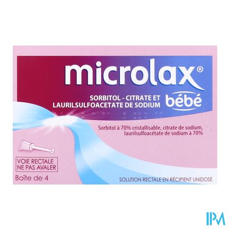 vignette MICROLAX BB SOL RECTALE UNIDOSE 4