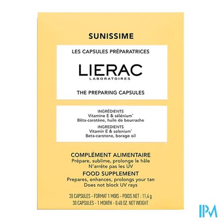 vignette Lierac Sunissime Preparateur Les Capsules Capsule 30