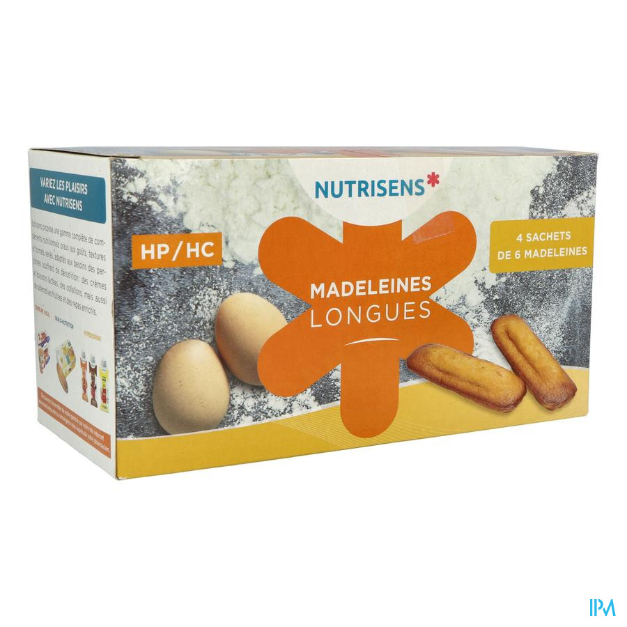 produit Nutrisens Madeleines Hphc 126g X4