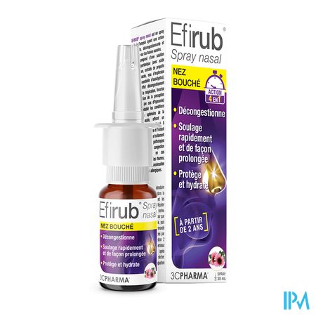 vignette 3c Pharma Efirub Spray Nasal 20ml